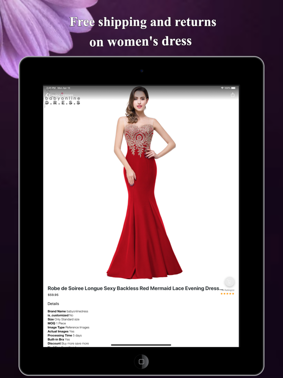 Screenshot #6 pour Womens Clothing Fashion Dress