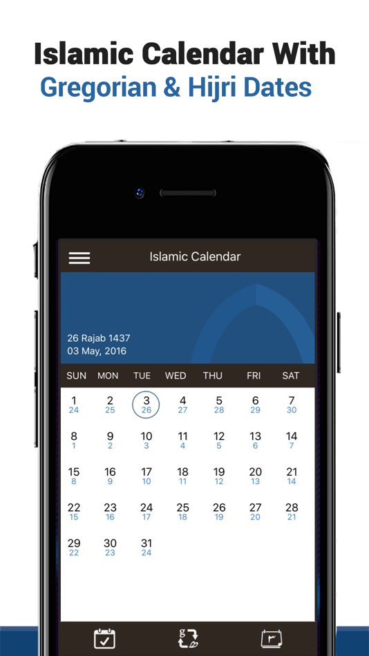 Islamic Calendar & Events - 2.7 - (iOS)