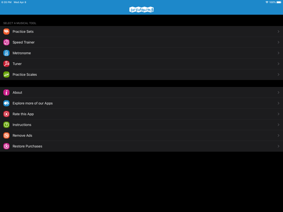 Music Practice Toolkit iPad screenshot 9 - Music app