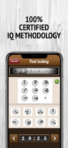 IQ Test: Brain Cognitive Games screenshot #4 for iPhone