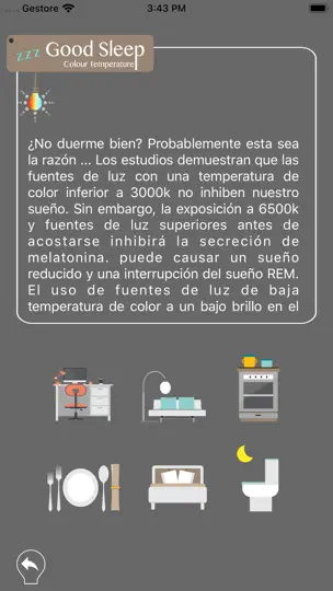 Captura de pantalla de GoodSleep - Color Temperature en iPhone 5