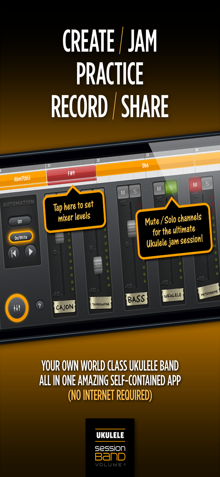 SessionBand Ukulele Band 1 screenshot 5