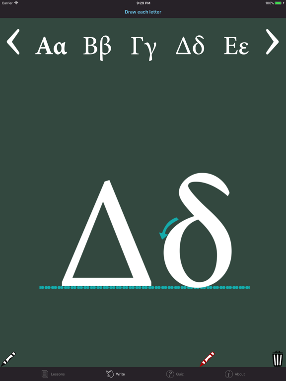 Screenshot #4 pour Learn Greek Alphabet Now