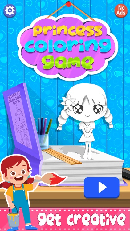 Princess Coloring And Drawing screenshot-0