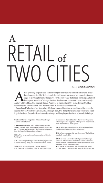 Southern Historic Magazine screenshot-4