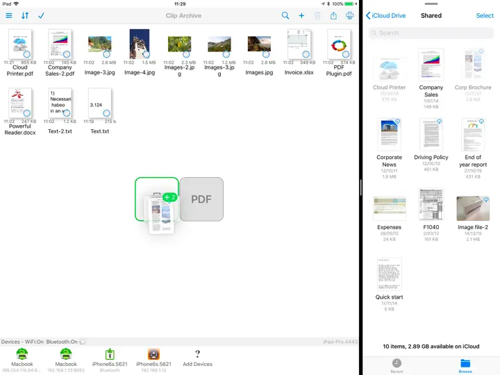 Capture d'écran de PrintCentral For IPad sur iPhone 2