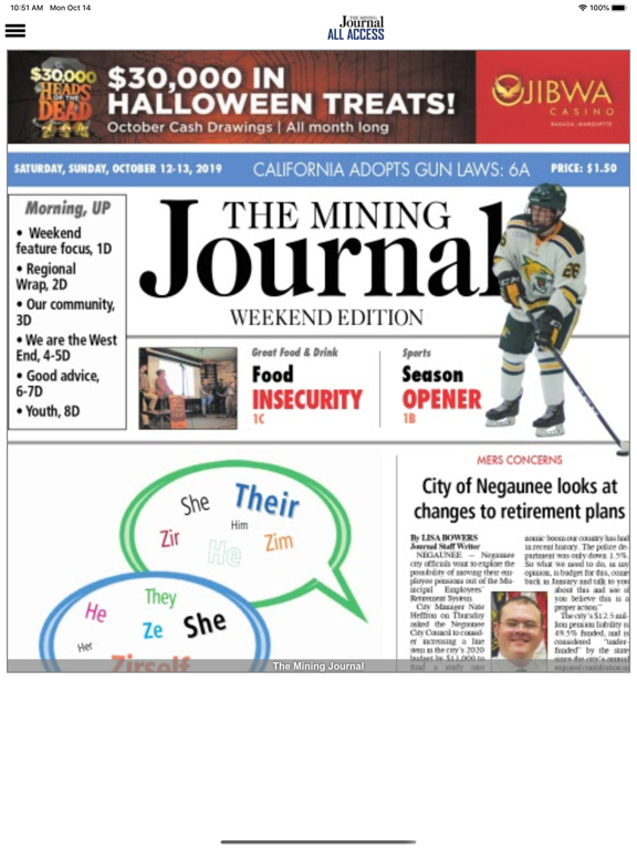 Screenshot #4 pour The Mining Journal All Access