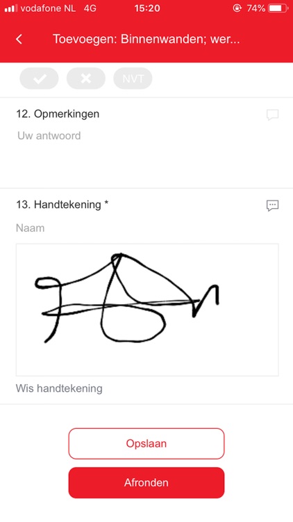 Checklijsten screenshot-3