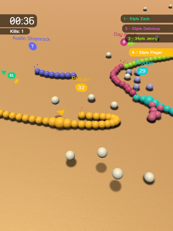 Screenshot #6 pour Snake Arena!