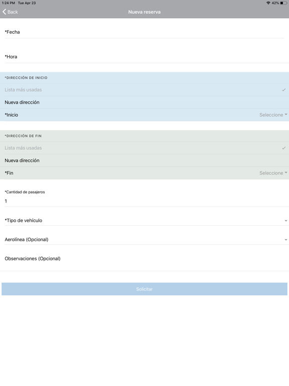 Screenshot #6 pour Transportes Ejecutivos