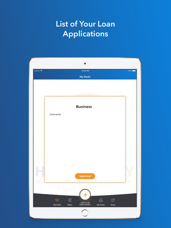 Hard Money iPad screenshot 3 - Business app
