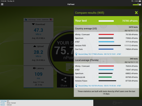 nPerf internet speed testのおすすめ画像5