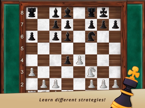 Chess and Mate learn and play iPad app afbeelding 1