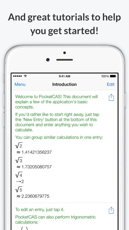 Mathematics with PocketCAS Pro screenshot-4