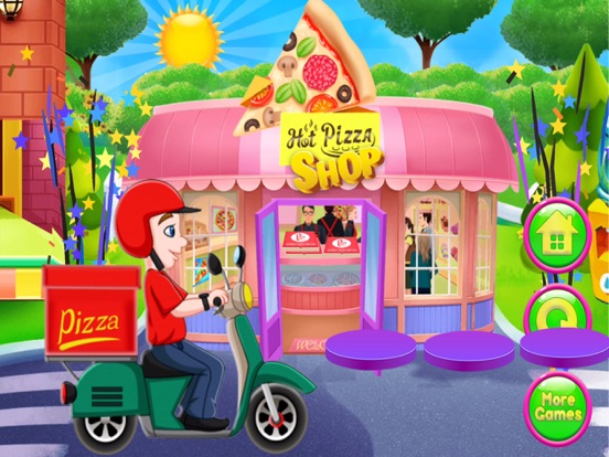 Factory Pizza Cooking Game iPad screenshot