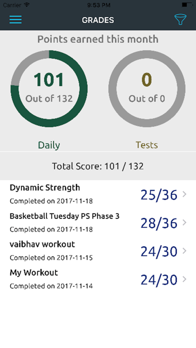 AthleticU Screenshot