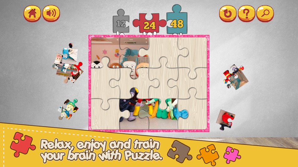 Lively Anpanman Jigsaw Puzzle - 2019032701 - (iOS)