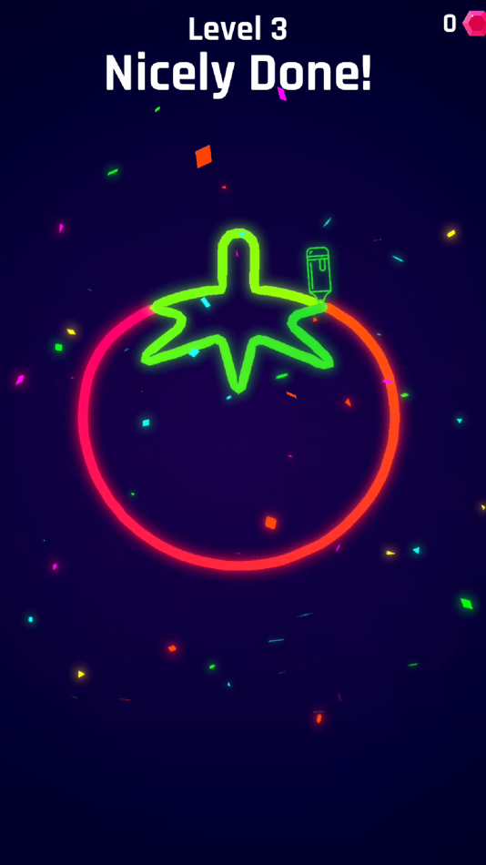 #4. Neon Paint 3D Art (iOS) 由: Catobilli Games