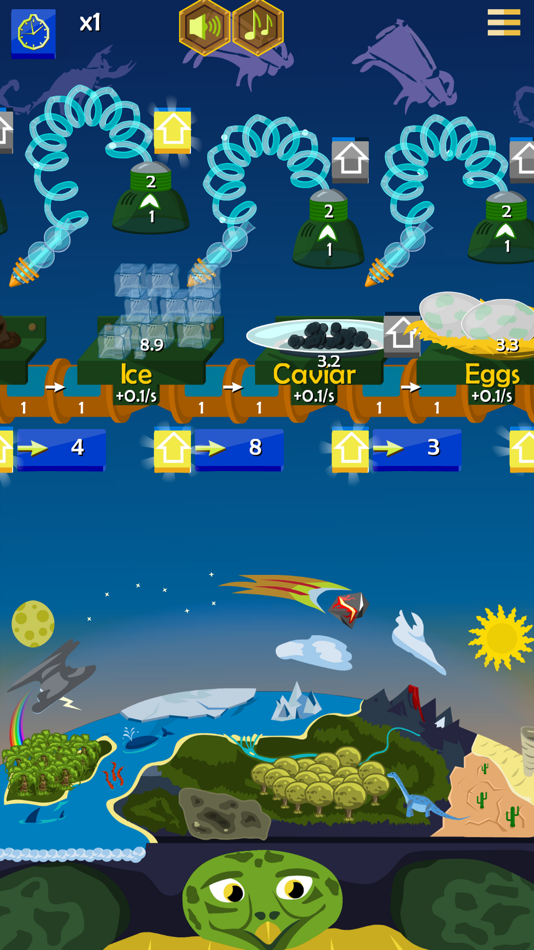 #3. Idle Alchemy Transmutation Lab (iOS) โดย: Alexey Izvalov