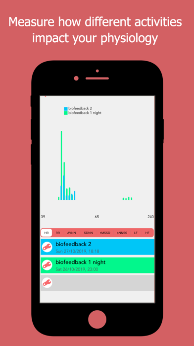 Camera Heart Rate Var... screenshot1