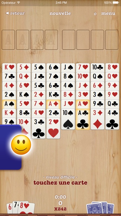 Screenshot #1 pour Solitaire ▻ FreeCell +