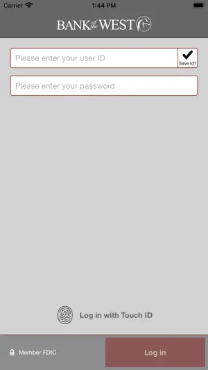 Bank of the West BIZ Mobile screenshot 2