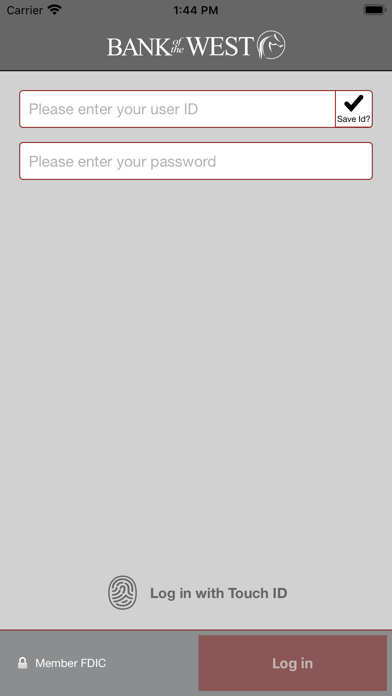 Bank of the West BIZ Mobile Screenshot
