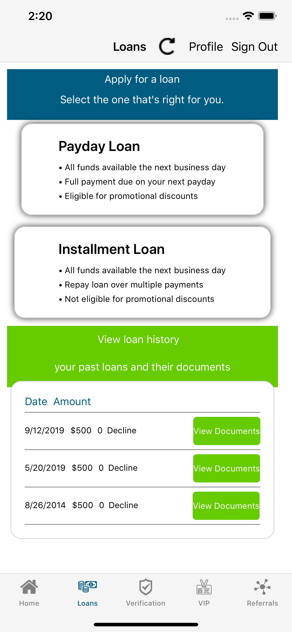 Net Pay Advance