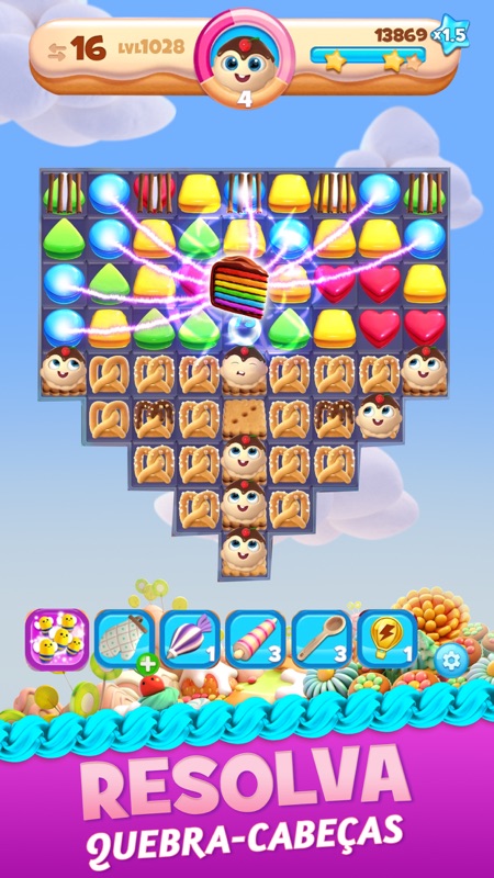 Cookie Jam Blast™: combinar 3 screenshot 1