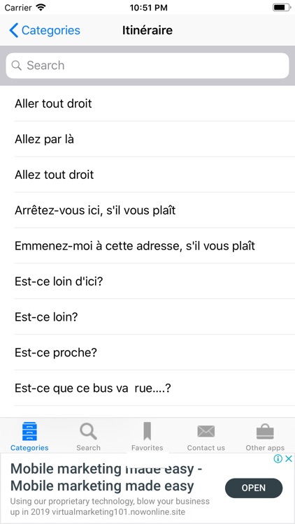 French to English Phrasebook