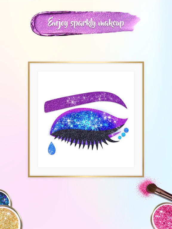 iPad Image of Sparkly Painting