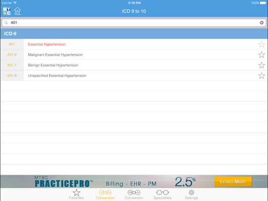 Screenshot #6 pour ICD 9-10