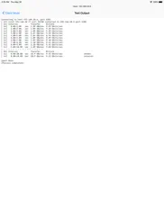 iperf - speed test tool iPad Captures Décran 2