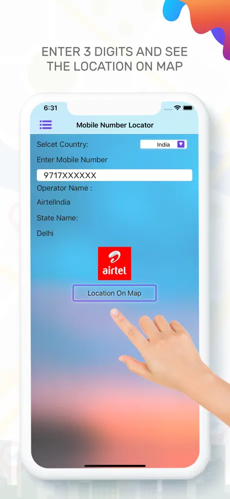 Mobile Number Locator !