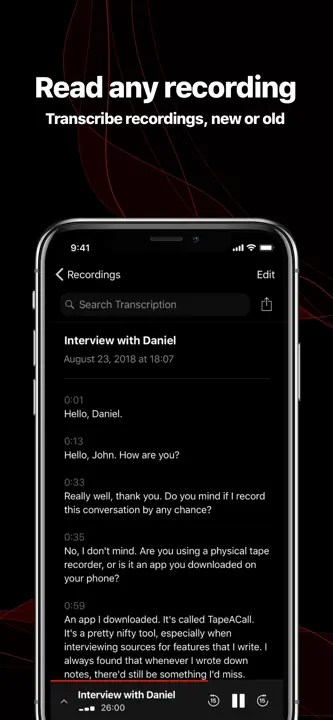 TapeACall Pro : capture d’écran 6 sur 7