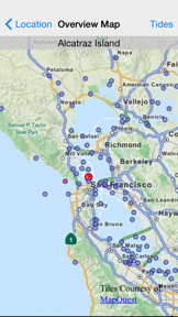 Tide Table Chart screenshot