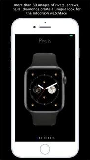 rivets - rugged watch faces iphone screenshot 2