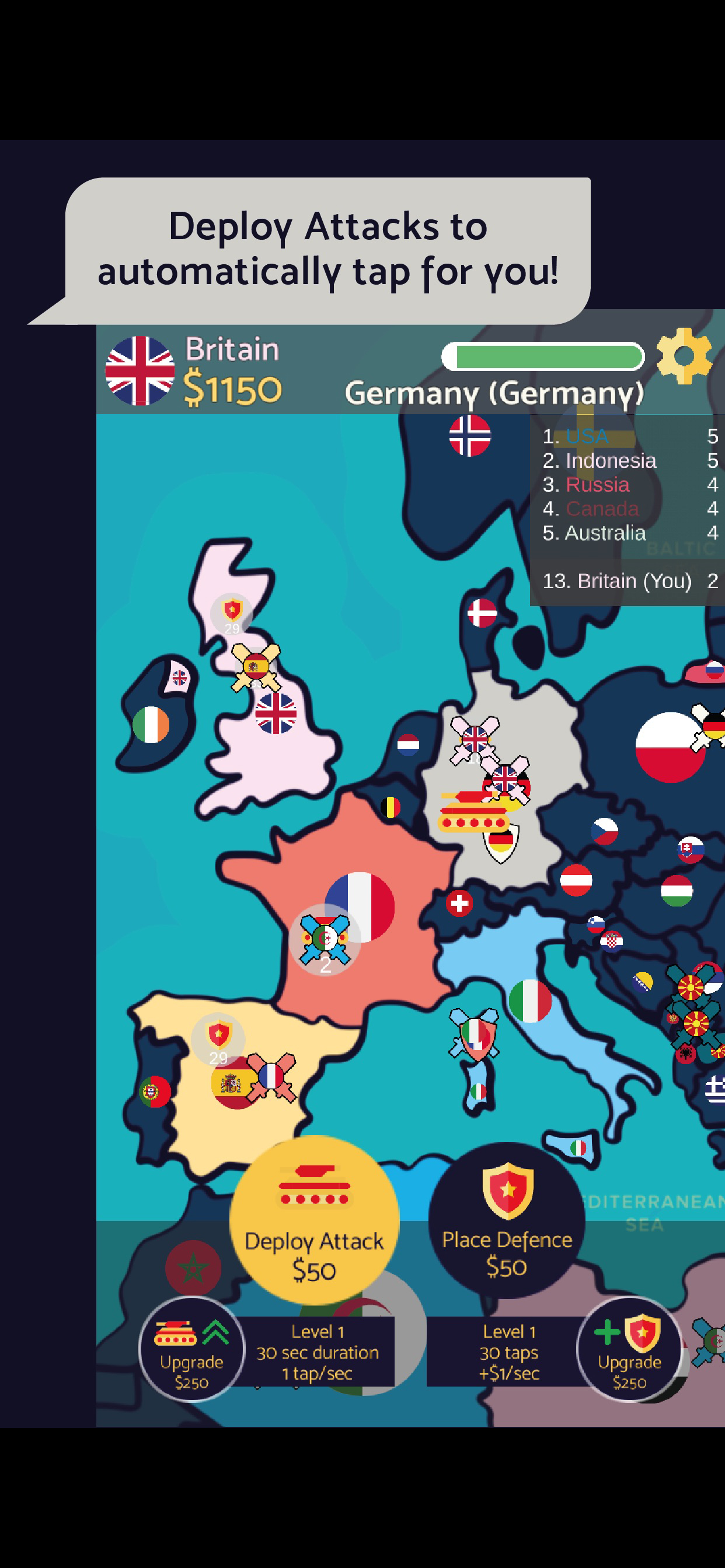Tap Nations screenshot 3