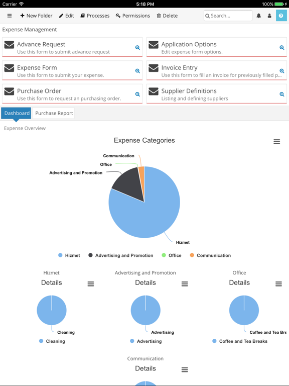 Emakin iPad screenshot 4 - Business app