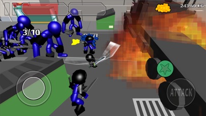 Screenshot #1 pour Stickman Sword Fighting 3D