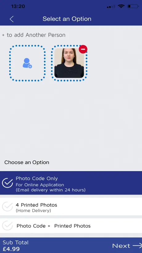 Passport Photo Code UK