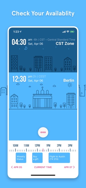 GlobeTempus Convert Time Zone(圖3)-速報App