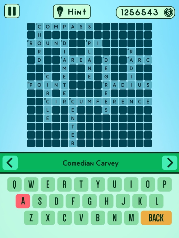 Cross Word Puzzle Master Fill iPad screenshot