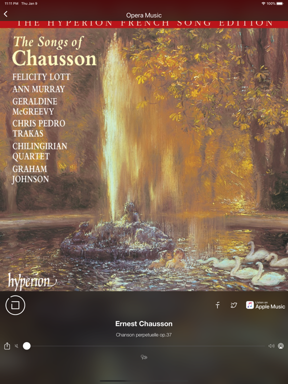 Opera Music Classical Songs iPad screenshot
