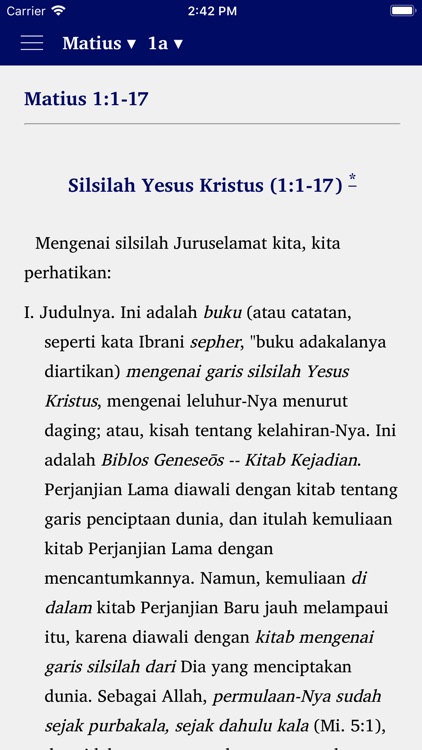 Tafsiran Matthew Henry