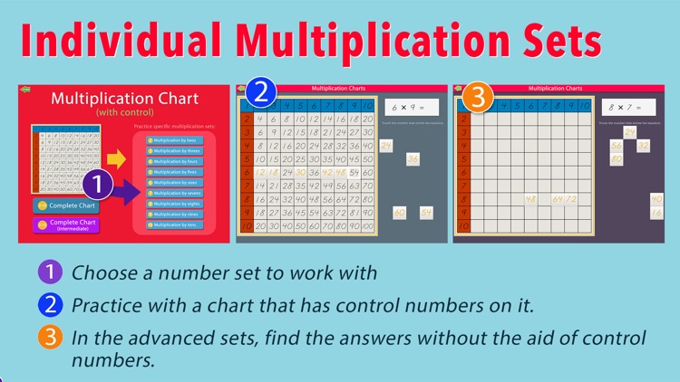 Multiplication Working Charts screenshot-4