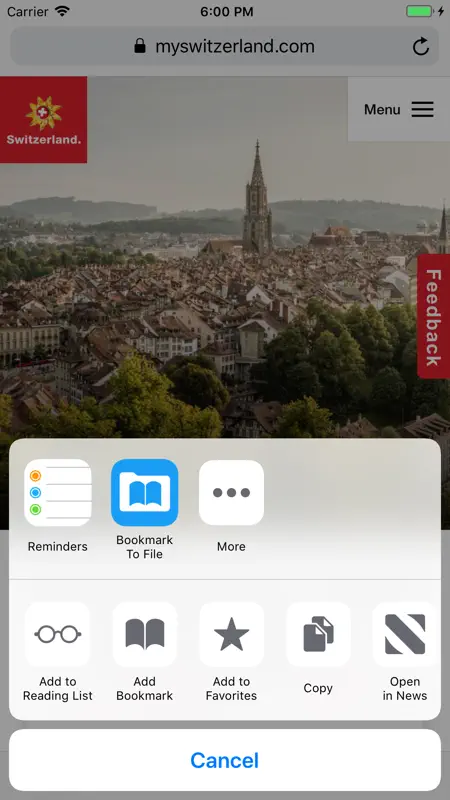 Bookmark To File screenshot 2 of 4