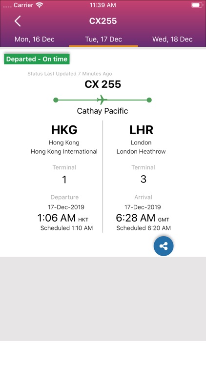 Flight Tracker Airport Status screenshot-4