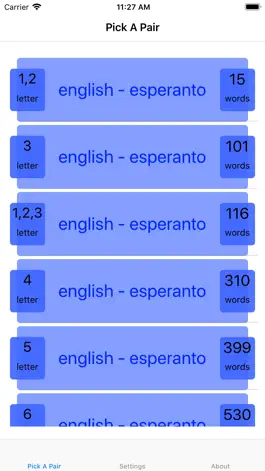 Game screenshot PickAPair Esperanto - English mod apk