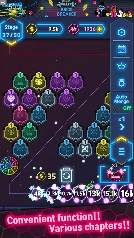 Neon Merge Defense